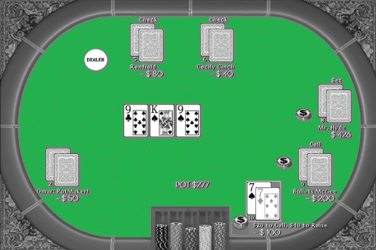 The flop is the first of many moments of truth in a Hold’em hand.