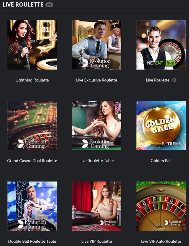 Betsafe Live Roulette