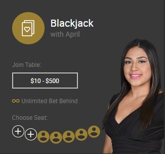 Blackjack with April