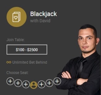 Blackjack with David