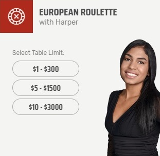 European Roulette With Harper