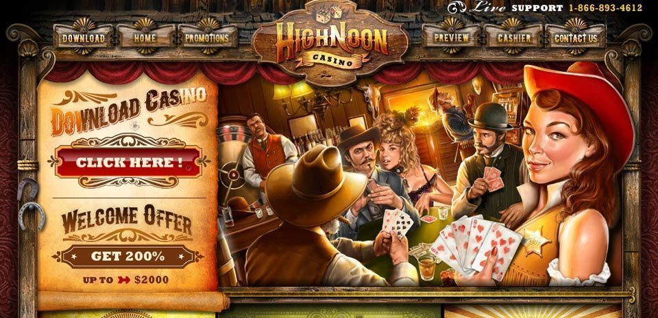 highNoon Casino Screenshot