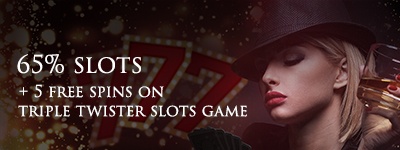 Lucky Red Casino Saturday Free spins and a 65% slot bonus